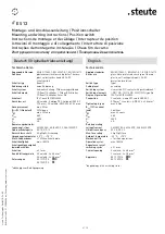 Preview for 6 page of steute ES 13 D Mounting And Wiring Instructions