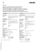 Preview for 8 page of steute ES 13 D Mounting And Wiring Instructions