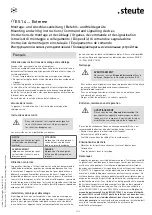 Preview for 3 page of steute ES 14 Extreme Series Mounting And Wiring Instructions