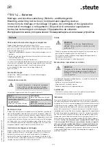 Preview for 4 page of steute ES 14 Extreme Series Mounting And Wiring Instructions