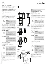 steute ES 97 -11 Series Instructions For Use Manual preview