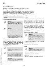 Preview for 6 page of steute ES 97 Mounting And Wiring Instructions