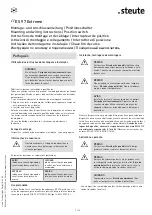 Preview for 7 page of steute ES 97 Mounting And Wiring Instructions