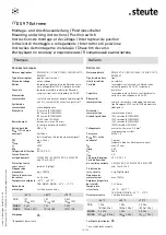 Preview for 14 page of steute ES 97 Mounting And Wiring Instructions