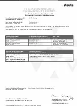 Preview for 18 page of steute ES 97 Mounting And Wiring Instructions