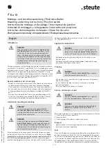 Preview for 3 page of steute Ex 13 1O/1S Mounting And Wiring Instructions