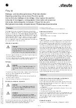 Preview for 5 page of steute Ex 13 1O/1S Mounting And Wiring Instructions