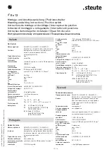 Preview for 13 page of steute Ex 13 1O/1S Mounting And Wiring Instructions