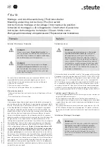 Preview for 5 page of steute Ex 13 Series Mounting And Wiring Instructions