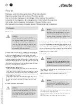 Preview for 7 page of steute Ex 13 Series Mounting And Wiring Instructions