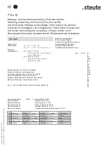 Preview for 13 page of steute Ex 13 Series Mounting And Wiring Instructions