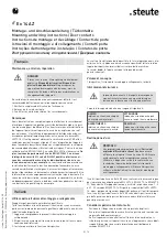 Предварительный просмотр 5 страницы steute Ex 14 AZ Mounting And Wiring Instructions