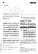 Preview for 8 page of steute Ex 14 AZ Mounting And Wiring Instructions