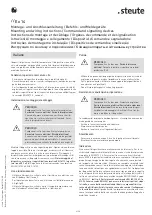 Preview for 6 page of steute Ex 14 Mounting And Wiring Instructions