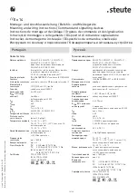 Preview for 16 page of steute Ex 14 Mounting And Wiring Instructions