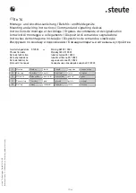 Preview for 17 page of steute Ex 14 Mounting And Wiring Instructions