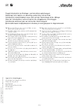 Preview for 22 page of steute Ex 14 Mounting And Wiring Instructions