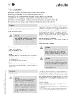 Preview for 3 page of steute Ex 61 Mounting And Wiring Instructions