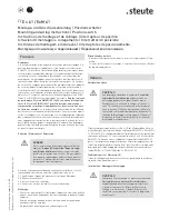 Preview for 4 page of steute Ex 61 Mounting And Wiring Instructions