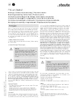 Preview for 6 page of steute Ex 61 Mounting And Wiring Instructions