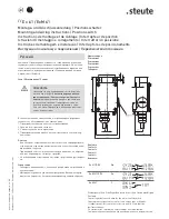 Preview for 8 page of steute Ex 61 Mounting And Wiring Instructions