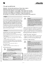 Preview for 4 page of steute Ex AZ 16 2O/1S-30N-3D Mounting And Wiring Instructions