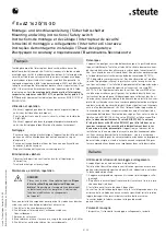 Preview for 5 page of steute Ex AZ 16 2O/1S-30N-3D Mounting And Wiring Instructions