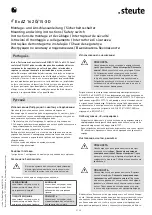 Preview for 9 page of steute Ex AZ 16 2O/1S-30N-3D Mounting And Wiring Instructions