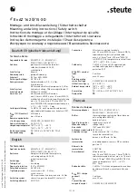 Preview for 13 page of steute Ex AZ 16 2O/1S-30N-3D Mounting And Wiring Instructions