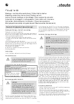 steute Ex AZ 16-3D Series Mounting And Wiring Instructions preview