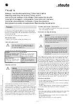 Preview for 4 page of steute Ex AZ 16 Mounting And Wiring Instructions