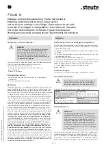 Preview for 5 page of steute Ex AZ 16 Mounting And Wiring Instructions