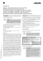 Preview for 8 page of steute Ex AZ 16 Mounting And Wiring Instructions