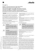 Preview for 9 page of steute Ex AZ 16 Mounting And Wiring Instructions