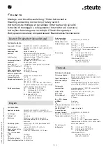 Preview for 12 page of steute Ex AZ 16 Mounting And Wiring Instructions