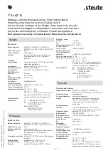 Preview for 13 page of steute Ex AZ 16 Mounting And Wiring Instructions