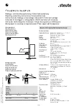 Preview for 18 page of steute Ex AZM 415 Mounting And Wiring Instructions