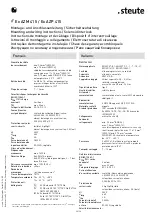 Preview for 20 page of steute Ex AZM 415 Mounting And Wiring Instructions