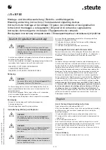 Preview for 2 page of steute Ex BF 80 Mounting And Wiring Instructions