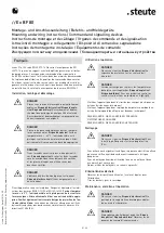 Preview for 5 page of steute Ex BF 80 Mounting And Wiring Instructions