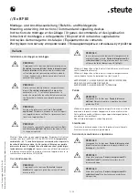 Preview for 7 page of steute Ex BF 80 Mounting And Wiring Instructions