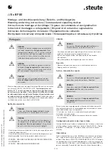 Preview for 9 page of steute Ex BF 80 Mounting And Wiring Instructions