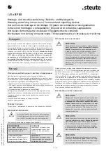 Preview for 10 page of steute Ex BF 80 Mounting And Wiring Instructions