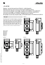 Preview for 12 page of steute Ex BF 80 Mounting And Wiring Instructions