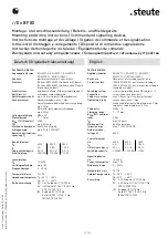Preview for 13 page of steute Ex BF 80 Mounting And Wiring Instructions