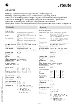 Preview for 15 page of steute Ex BF 80 Mounting And Wiring Instructions