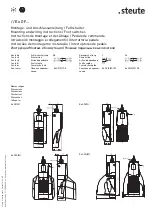 Preview for 4 page of steute Ex GF Series Mounting And Wiring Instructions