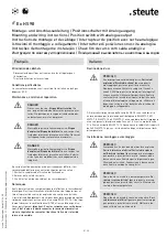 Preview for 5 page of steute Ex HS 98 Mounting And Wiring Instructions