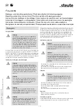 Preview for 7 page of steute Ex HS 98 Mounting And Wiring Instructions