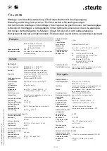 Preview for 13 page of steute Ex HS 98 Mounting And Wiring Instructions